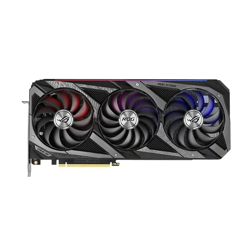 В наличии для ASUS ROG STRIX RTX 3090 O24G игровая видеокарта RTX 3090 8k видеокарта GDDR6X