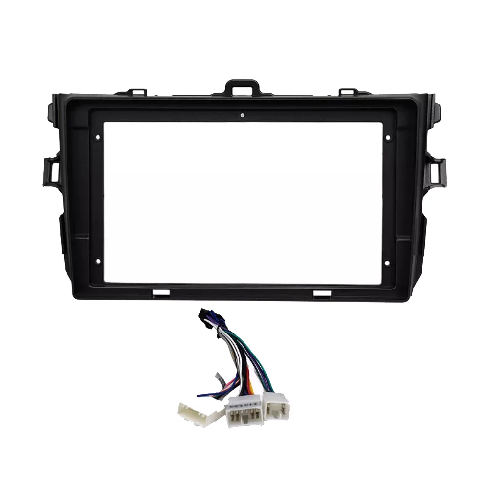 Car GPS Navigation 2din Head unit Panel For Toyota Corolla 2009-2010 Car Radio frame