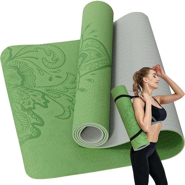 Factory Price Double Layer Private Label TPE Yoga Mat
