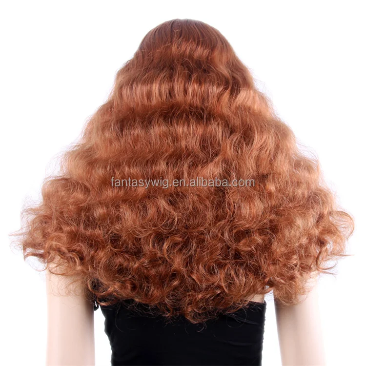 Fashion Red Long Curl Cheap Black Mannequin Female Head For Wig