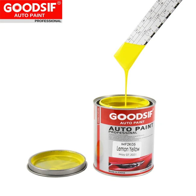 Good coverage auto paint 2k solid color paint for car repair