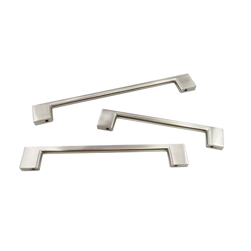 Drawer matt Black aluminium kitchen cabinets door pull handle cabinet handles cabinet pulls and knobs