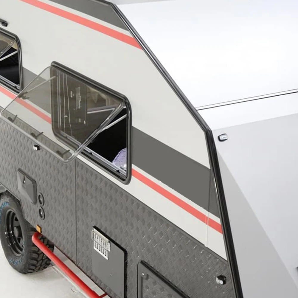 China factory price offroad trailer house caravan van camper car