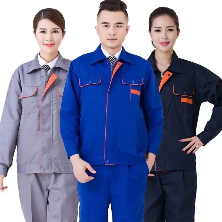 Hot spring and autumn work clothes wholesale construction work clothes fattening and increasing neutral OEM customization Workwe