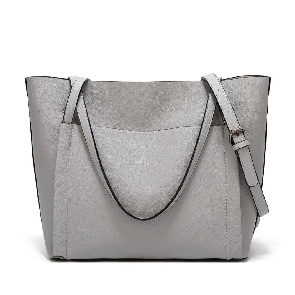 
2019 new design large capacity PU leather fashionable women handbag tote bag 