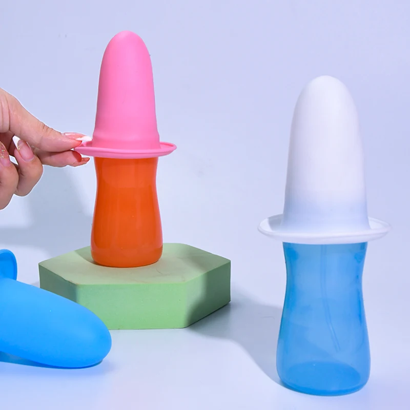Customized Silicone Leak Proof Sleeves Travel Container Lid Cover Toiletries Reusable Elastic Silicone Leak locks Cover