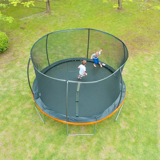 Factory 8ft 10ft 12ft 14ft 16ft Trampoline Manufacturers Outdoor Round Big Jumping Trampoline With Safety Enclosures For Sale