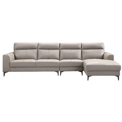 Custom living room furniture Modern style comfortable leather sofa combination live room sofa
