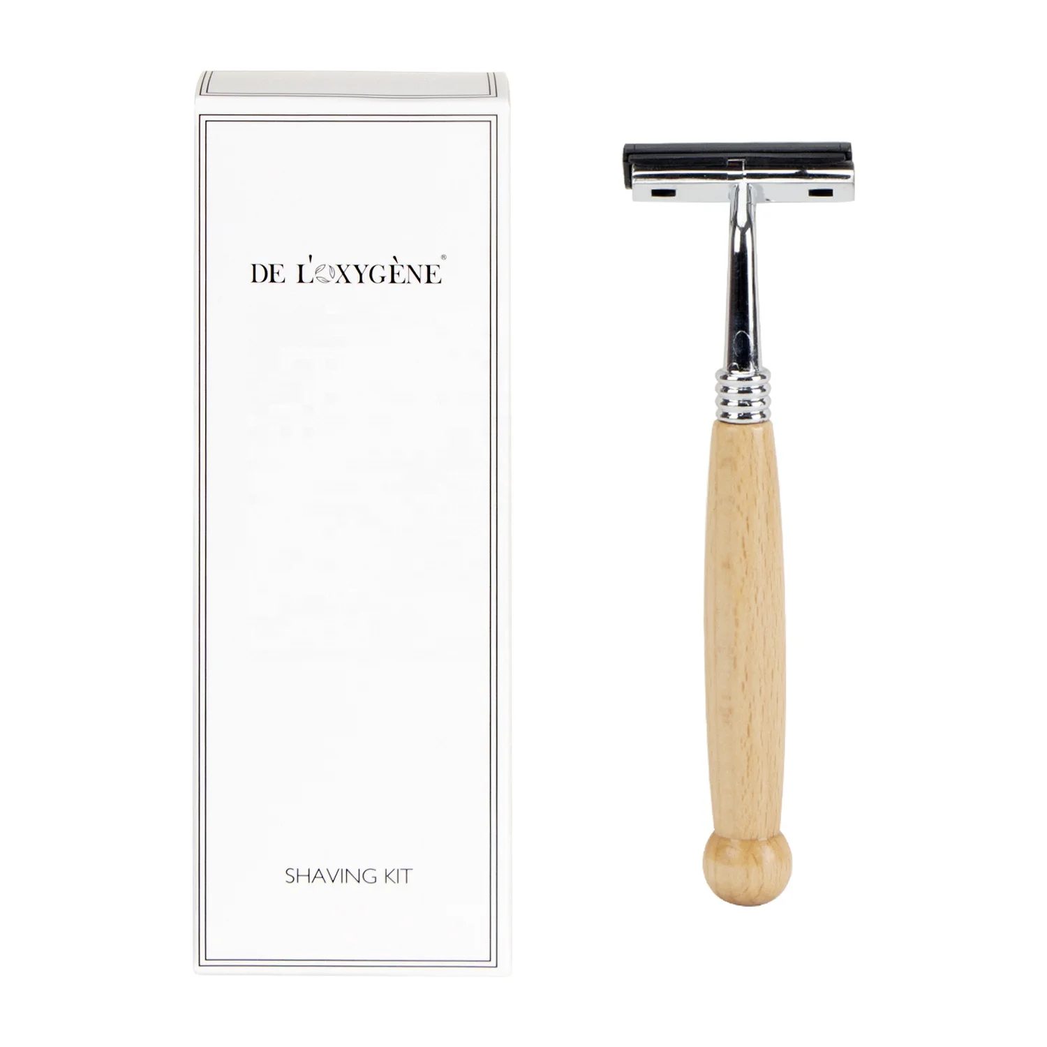 Wholesale Biodegradable 5 Star Hotel Luxury Shave kit Men Bamboo Shaving Razor