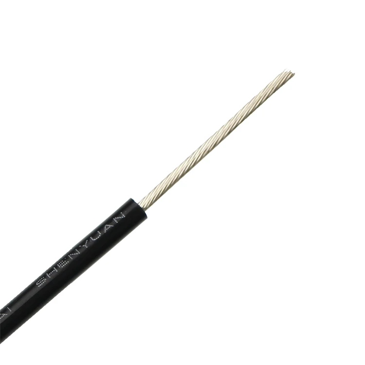 200 Degree High Temperature Wire AWM 1707 UL Listed Low Voltage Industrial Cable Stranded Tinned Copper Wire PFA Coated