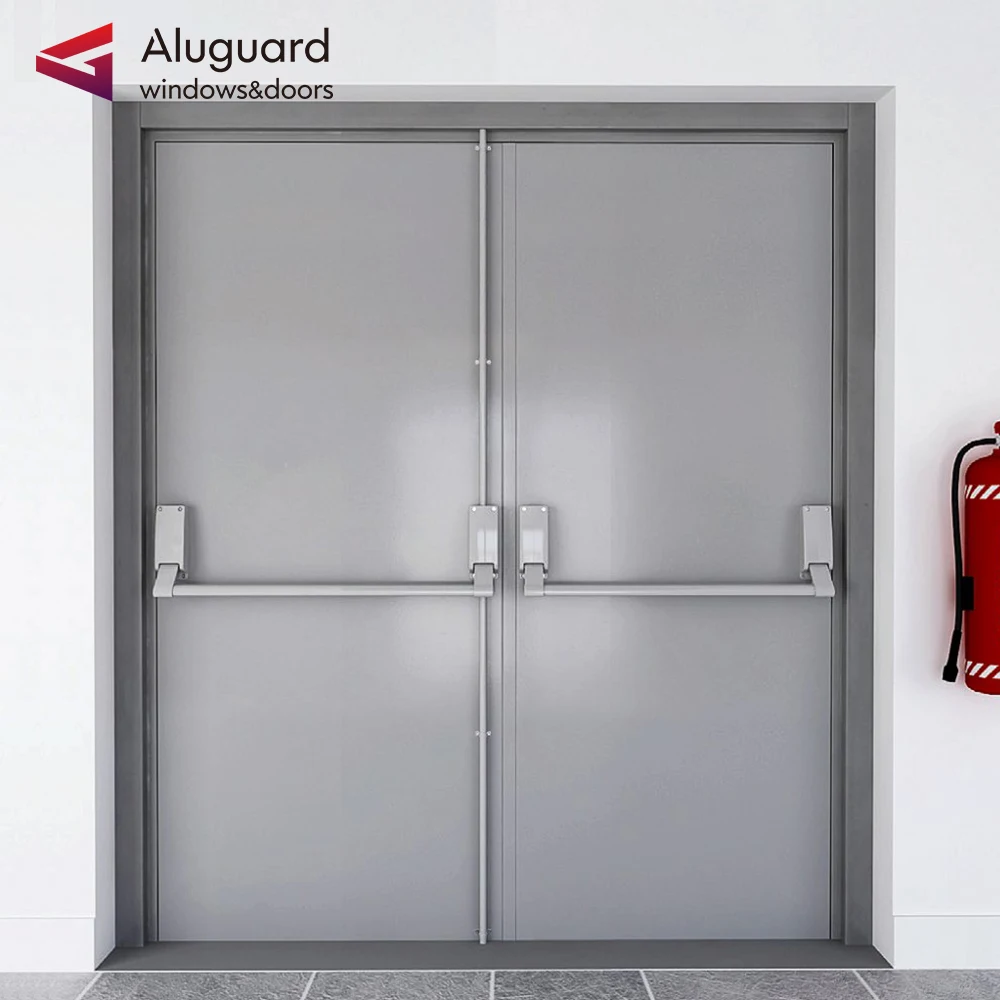 Factory Direct Custom fire resistant door Australia Standard steel fire rate door 2024 Latest popular shandong fire door