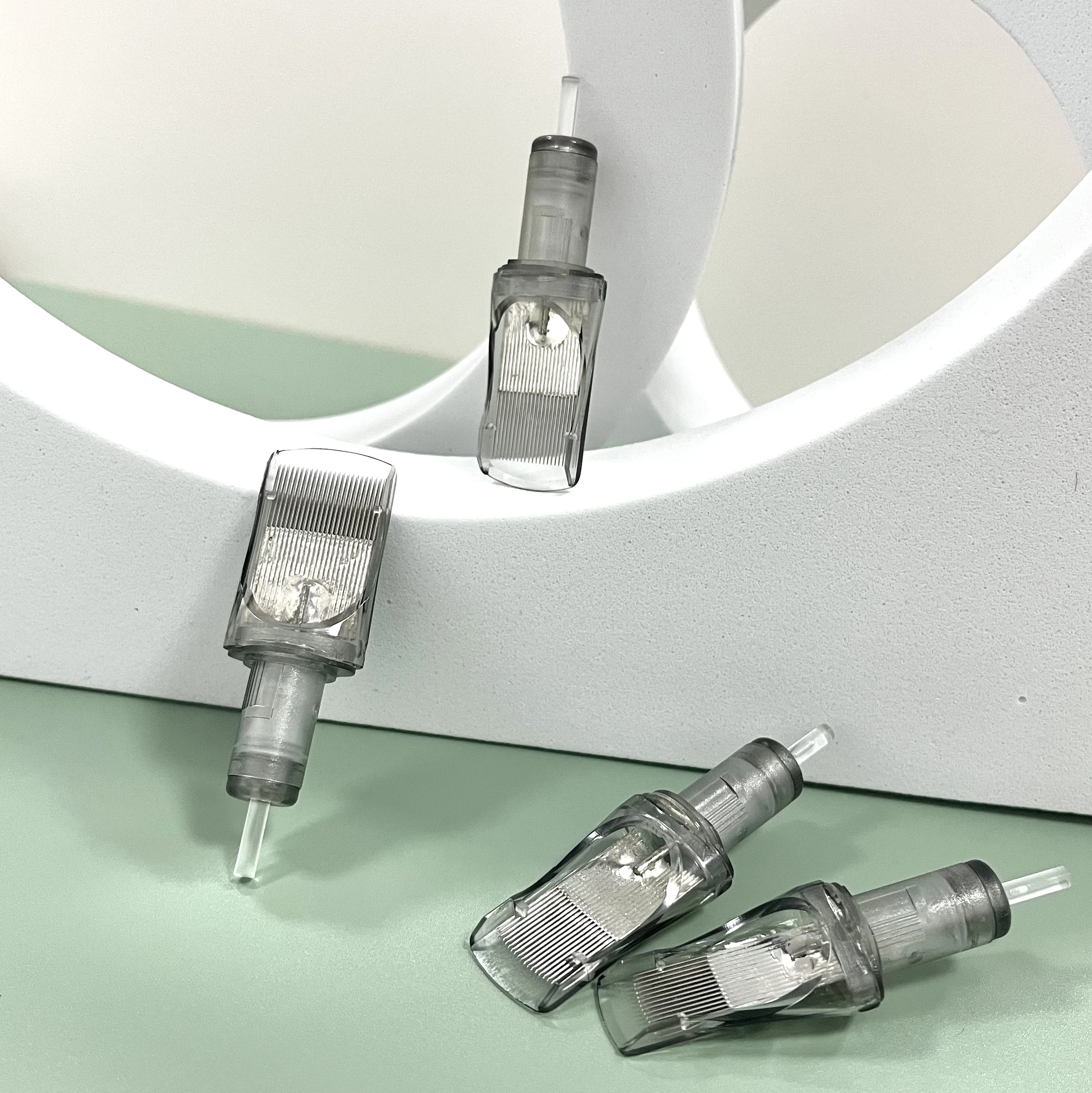 Tattoo Needle Disposable Sterilized Permanent Makeup Cartridge Needles Tips For Eyebrow Lip