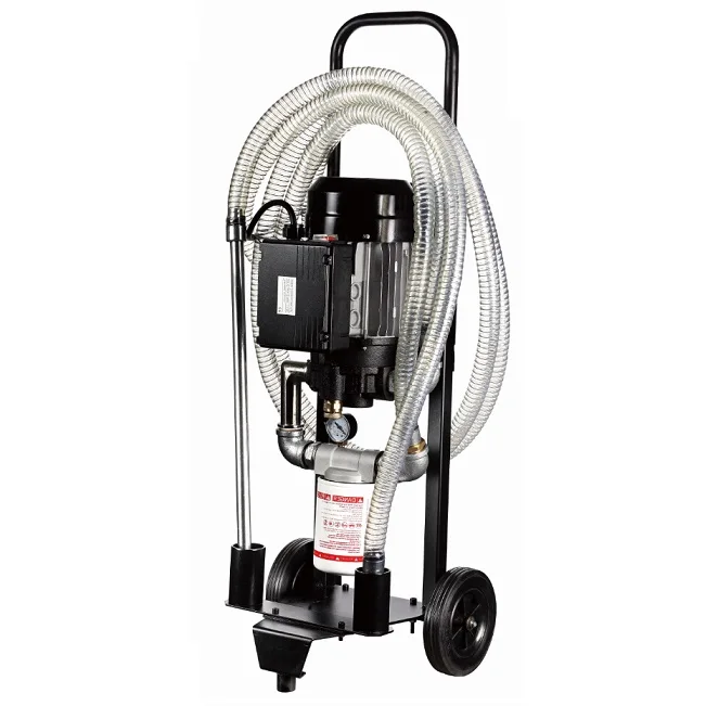 For transferring high viscosity oils electric gear pump AC lubrication oil transfer pump with CE