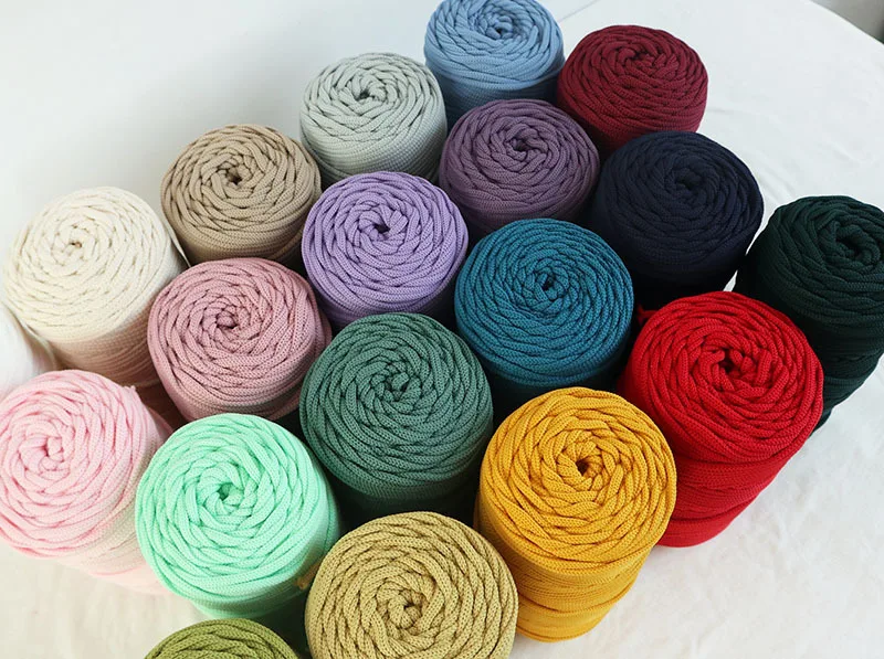 Special Coated Polyester Cover With Nylon Core Double Braid Rope For style Gradient floor mat lines