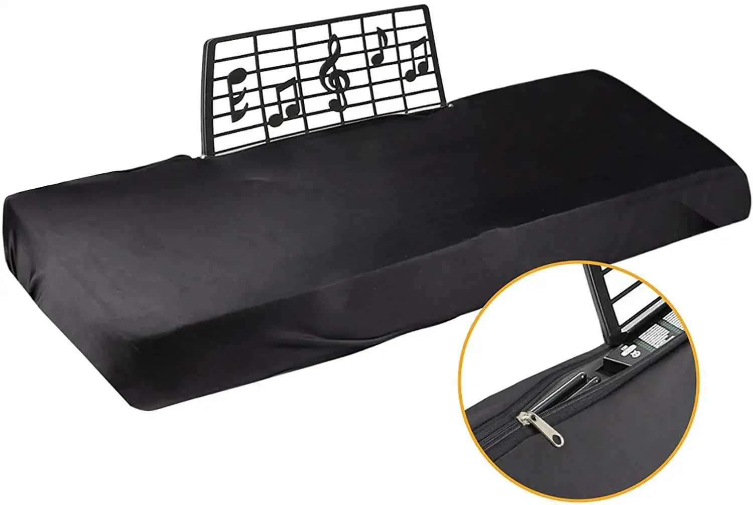 Пылезащитный чехол для клавиатуры пианино 88 клавиш с защитой от грязи и шнура