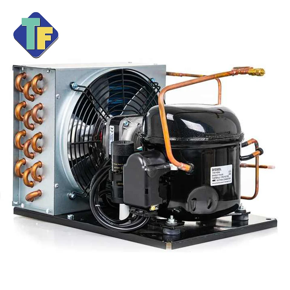 TOEFLEX R404a 1/2HP до 2HP Холодильный мини-конденсатор с воздушным охлаждением для водяного кулера диспенсер воды
