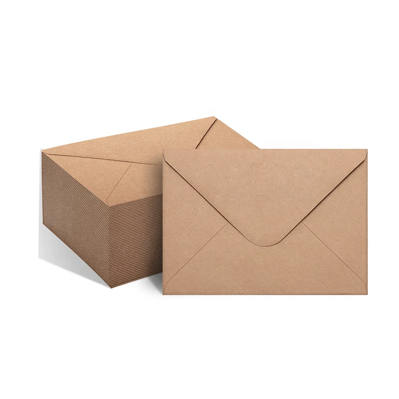 Small Size Mini Kraft Envelopes Brown Kraft Envelope for Gift Cards Business Cards Thank You Cards