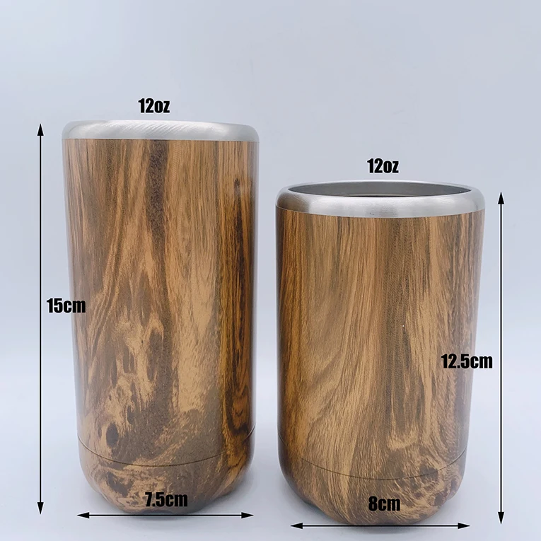 Stainless Steel Custom Storage Soda Tumbler Customized Sleeves Beer Can Cooler