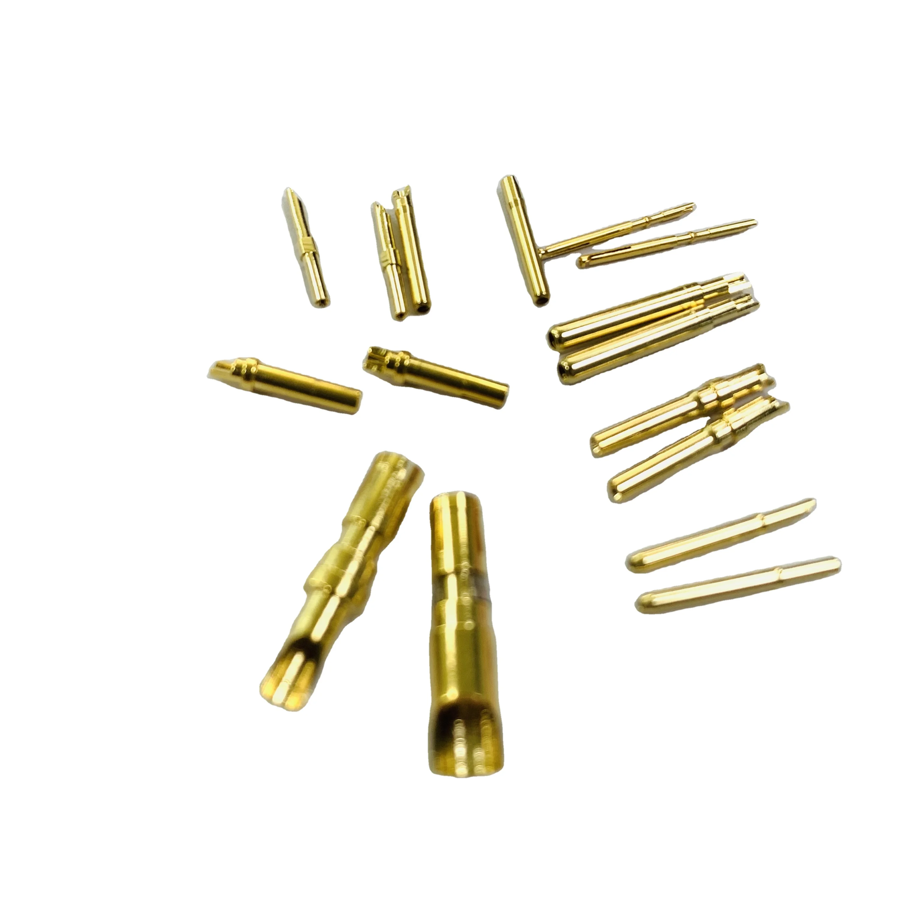 Коронная пружинная клемма для разъема с металлическим штифтом