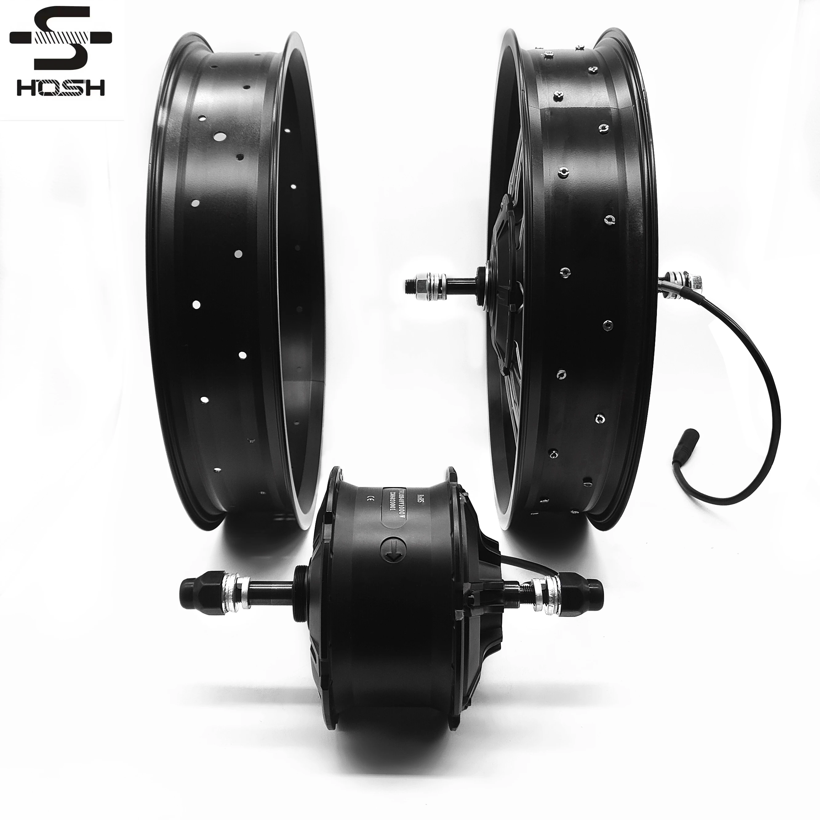 ebike hosh 36V 48V 60V 350W 500W 1000W  Brushless Gear Hub Motor with Wheel for  e-bike electric bicycle