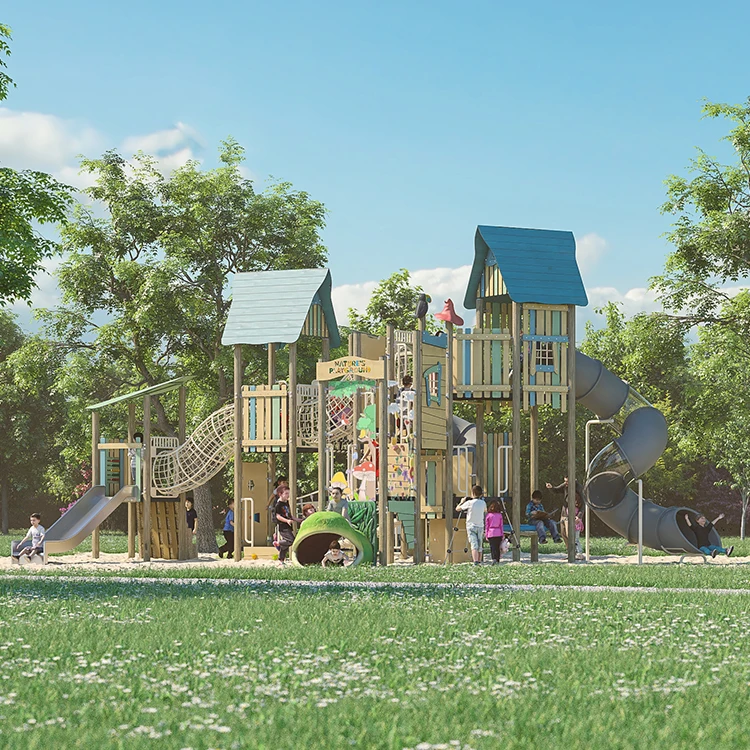 Wholesale Treehouse Tree House Customized Kids Outdoor Adult Playground