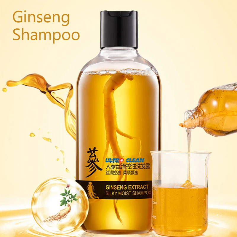 Manufacturers Ginseng Organic Hair Growth Natural Herbal Conditioner Shampoo