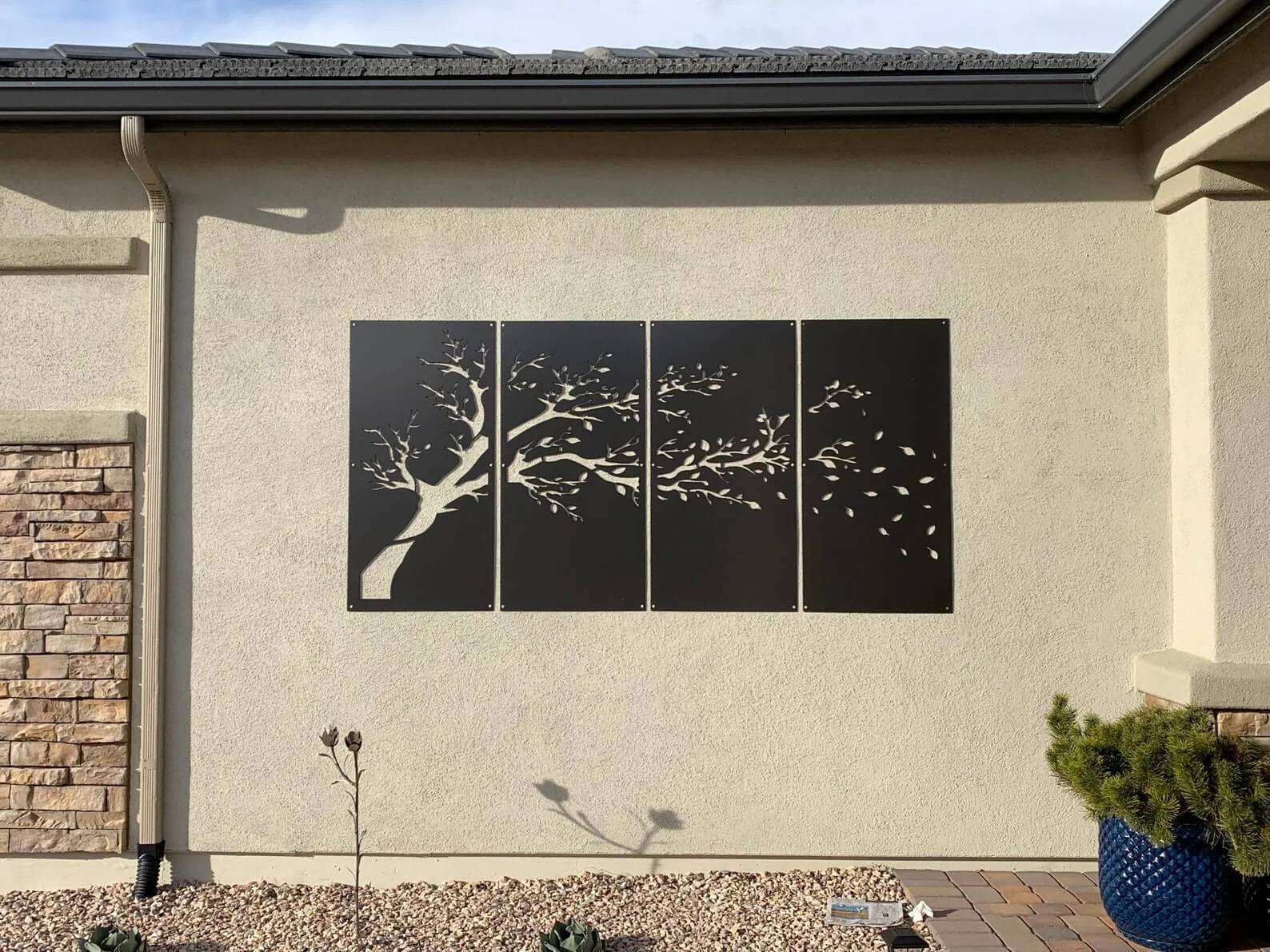 4 x 8 cheap balcony aluminum garden laser cut privacy fencing panel for railing fence