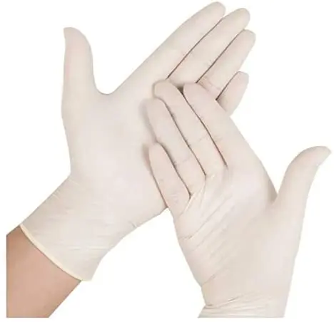 Powder-Free Machine Industrial Latex Examination White Glove Household Examination Powder Free Waterproof Latex Glove Long