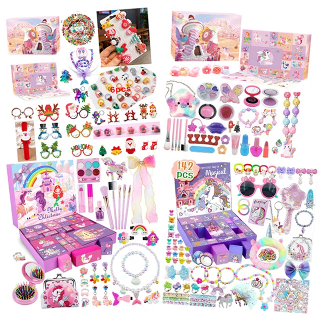 Hot Sale Christmas Countdown Calendar Blind Box Kid Advent Calendar Car Blind Box Surprise Toy for Boys Girls