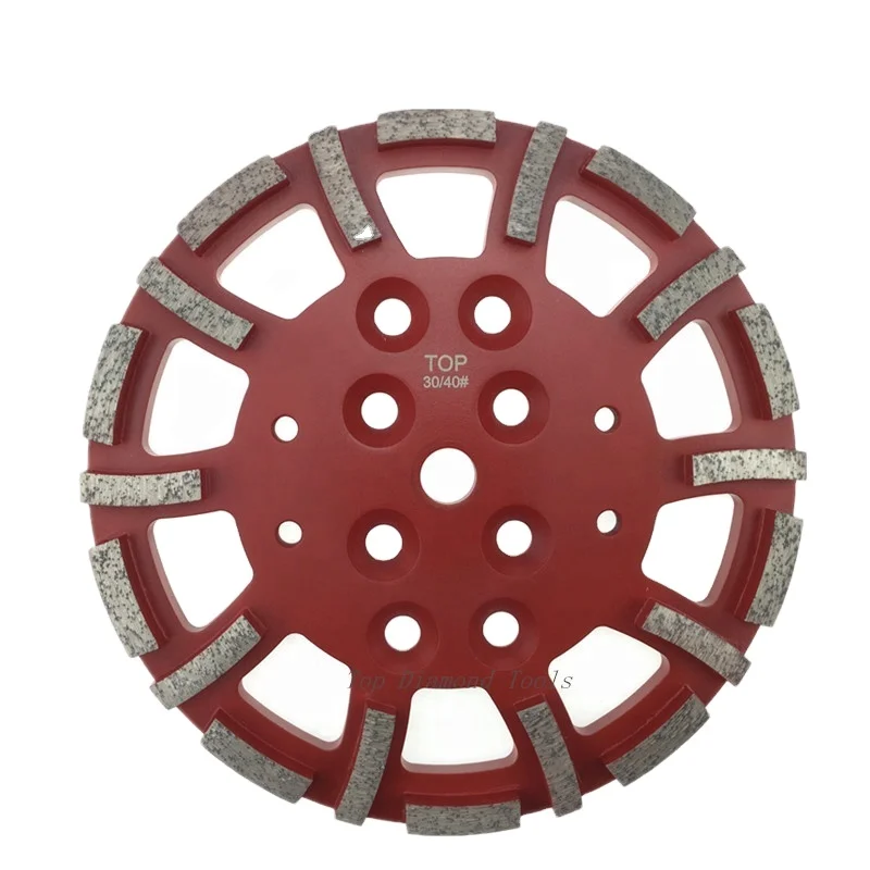 10-дюймовый бетона алмазный шлифовальный диск для бетона шлифовальные
