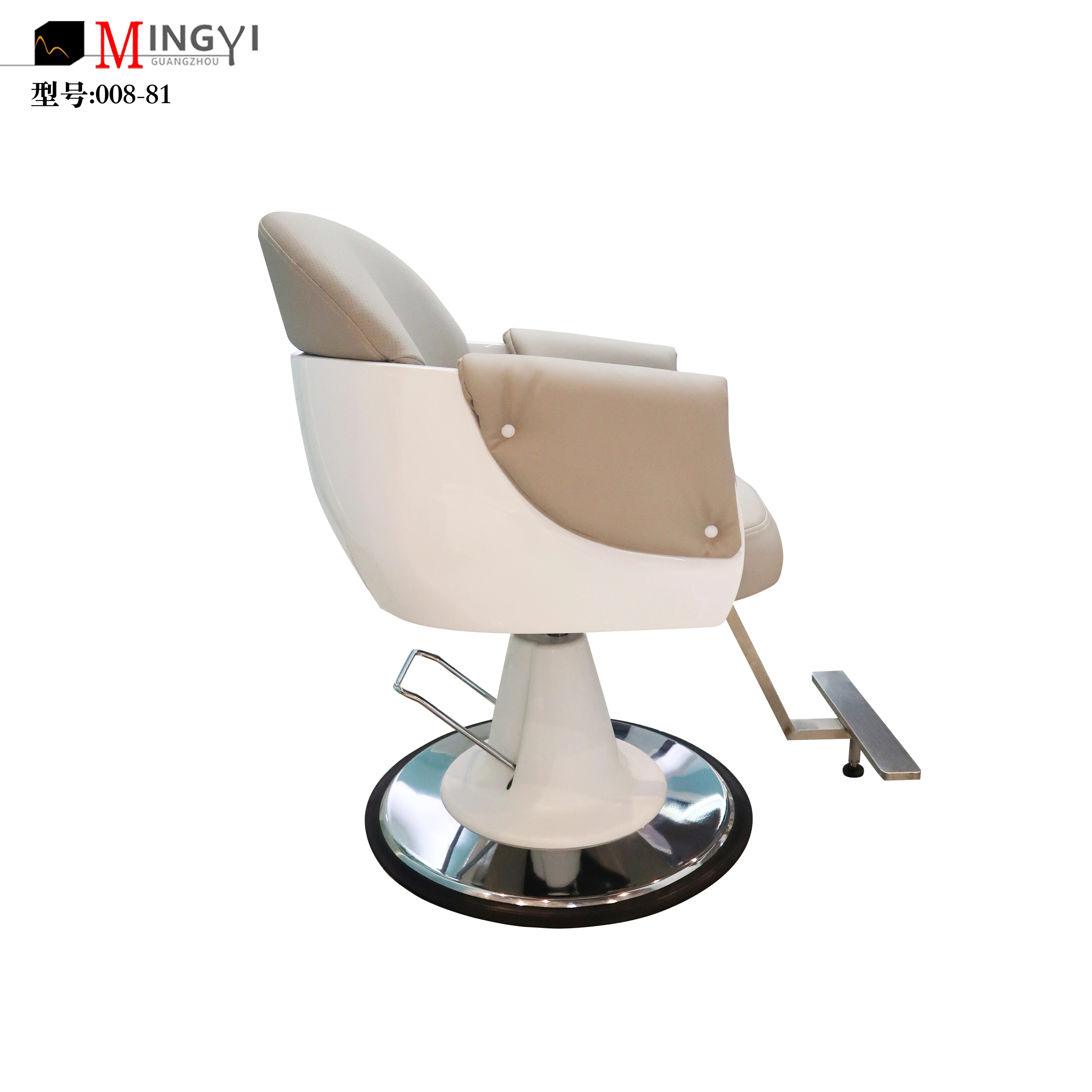 Beauty Barbershop Antique Salon Equipment and Furniture Hair Saloon Chairs Metal Barber Chair Leather Duty Seat Steel Heavy Pump