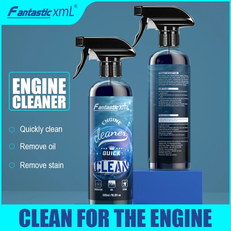 Factory Directly Car Engine Restore Coating and Protection High Gloss Spray oil&dust Cleaner 500ML
