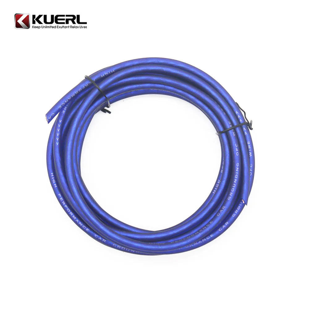 Wholesalers audio subwoofer power cable hot 6/8/10GA car amplifier wiring kits