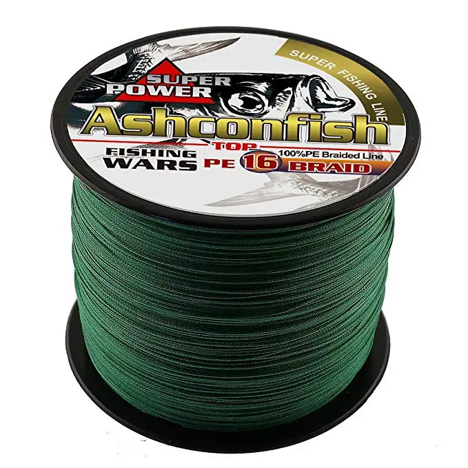 16 Strands Super Strong  UHMWPE fibre 1.0-2.0 mm Spectra  Kite Surfing sport line Braided Multifilament Fishing Line