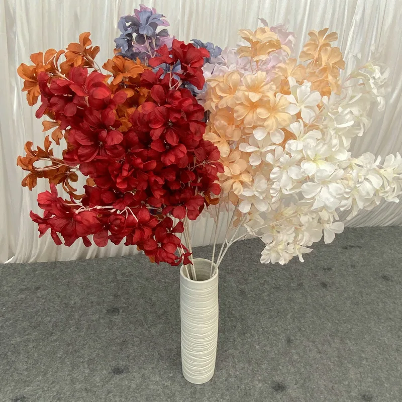 Wedding Decoration Fake Hanging Frangipani Flower Silk Artificial Egg Flower