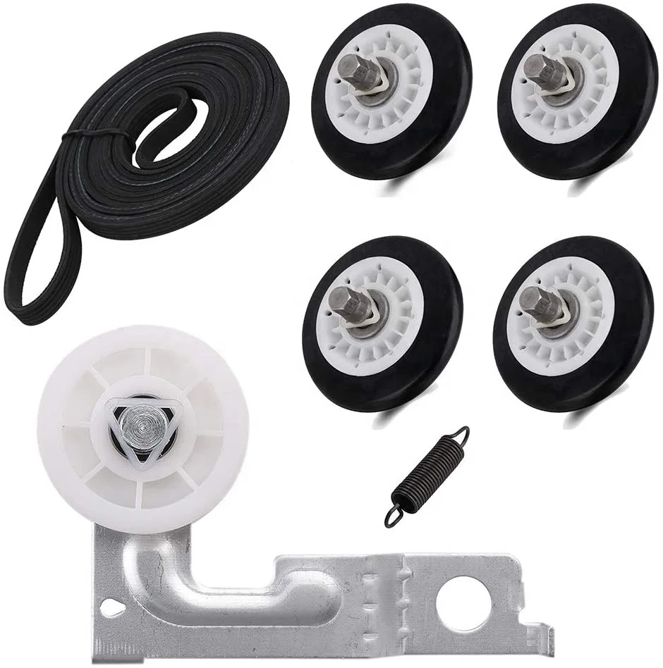 4581EL3001A Dryer Repair Kit with 4581EL2002C Drum Roller & 4561EL3002A Idler Pulley & 4400EL2001A Belt