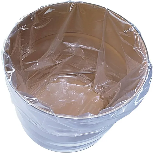 55 галлонов высокотемпературной стойкой HDPE круглый донный барабанный вкладыш для жидкого масла
