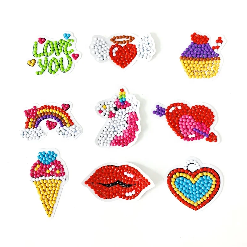 Animal diamond painting stickers diamond painting for kids