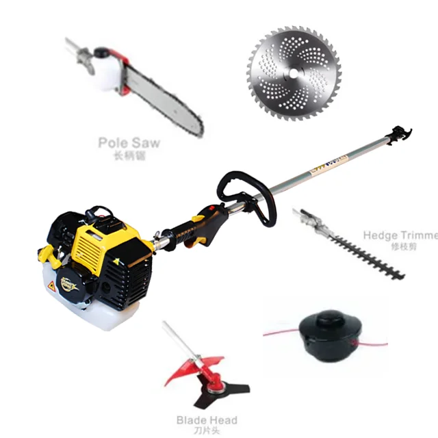 Gasoline Petrol Grass Trimmer Durable Brush Cutter 52CC CG520 Brush Cutter Power String Trimmer