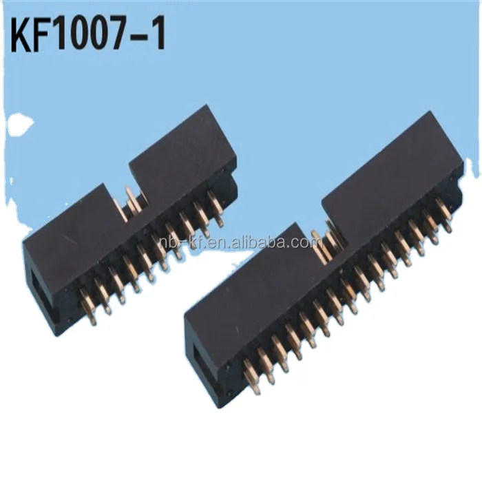 6pin--64pin pitch 2.54mm male idc socket connector