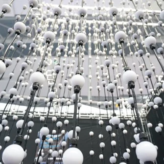 RGB DMX 3D Ball Stage Decoration Ball Bar Light Disco DJ Equipment Decoration Light