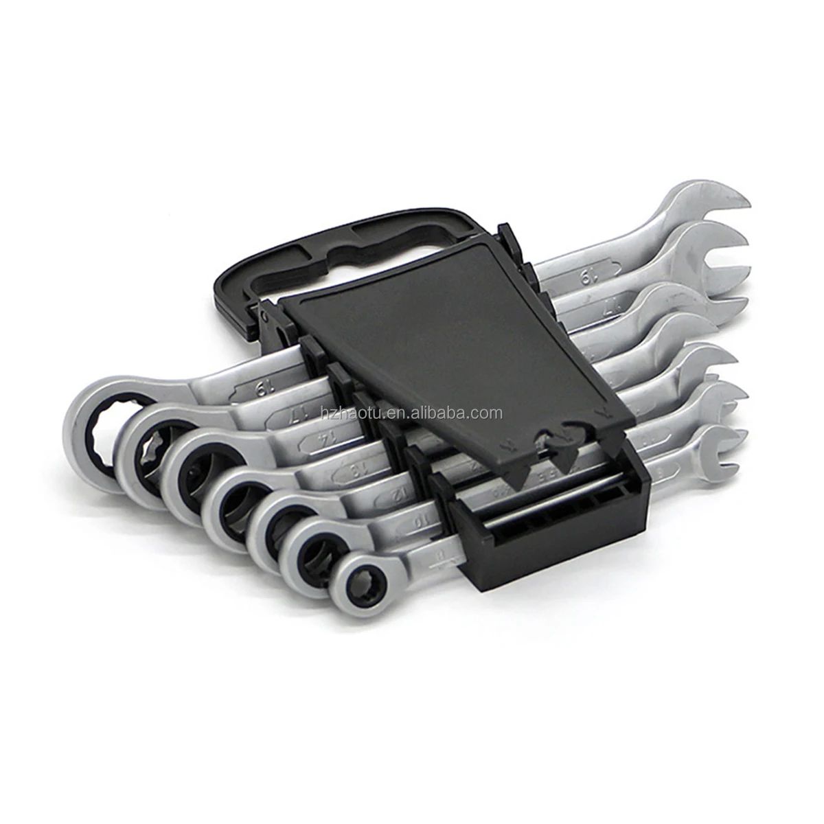 7 9 12 Pcs Professional Automotive Tool Metric Combination Ratchet Spanner Set