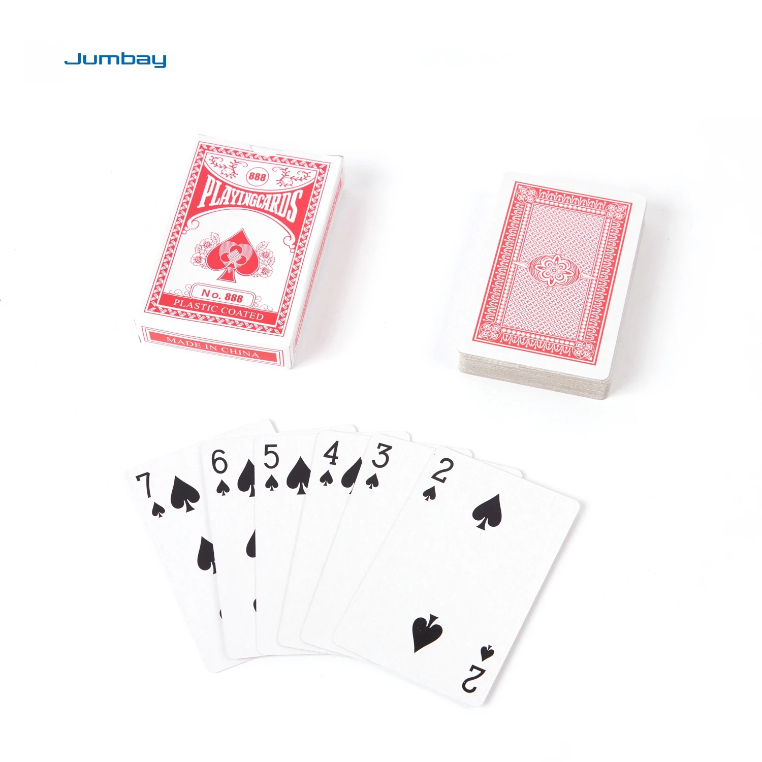 Casino poker cards with good quality made in china cheap playing cards printing service