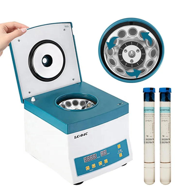 Longtime Micro Centrifuge Machine Platelet Rich Plasma PRP Electric PRF Centrifugal