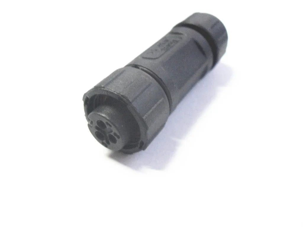 M12 waterproof circular connectors ip68 solder type 2 3 4 5 6 7 8 pin male and female plugs