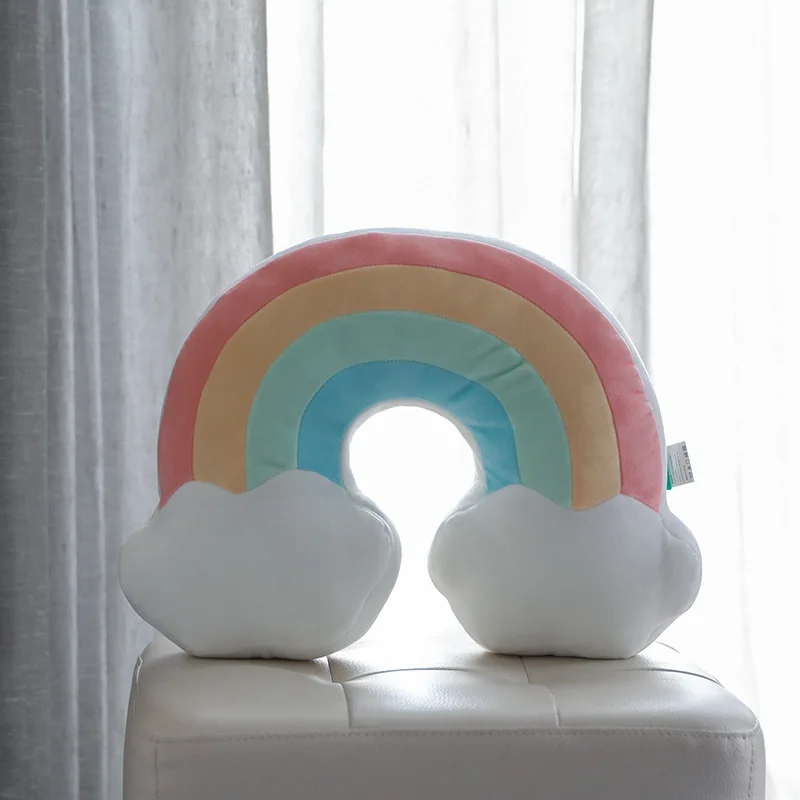New Style Soft Cushion Lovely Smile Cloud Stuffed Plush Toys For Children Baby Kids Girl Gift Cloud Plush Pillow