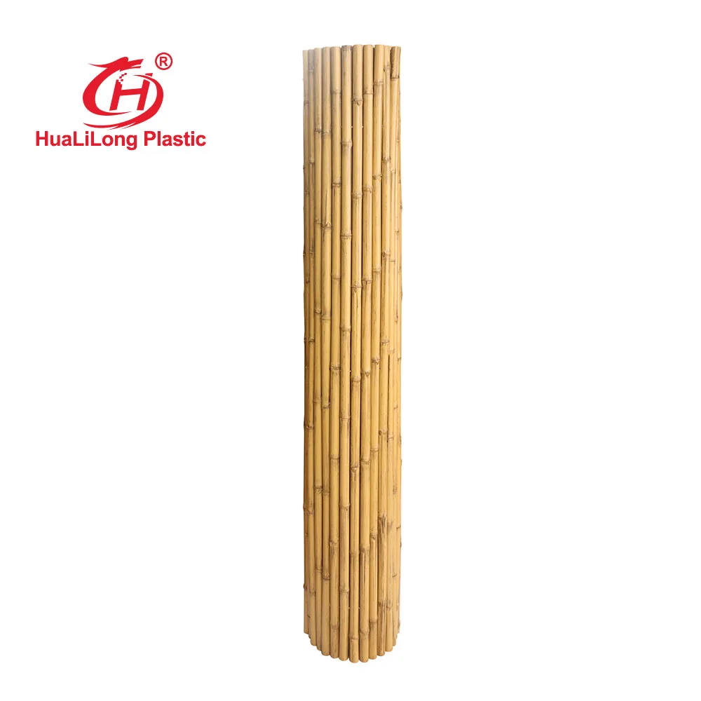 Foundry screening fence rolls garden restaurant bamboo fence rolls