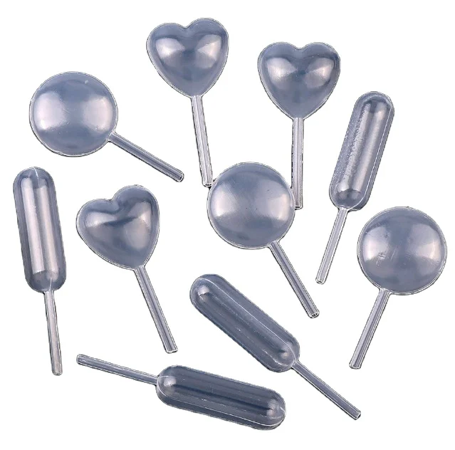 Transparent plastic jam siphon 4ml syrup pasteurized dropper bottle squeeze  sauce squeeze dropper