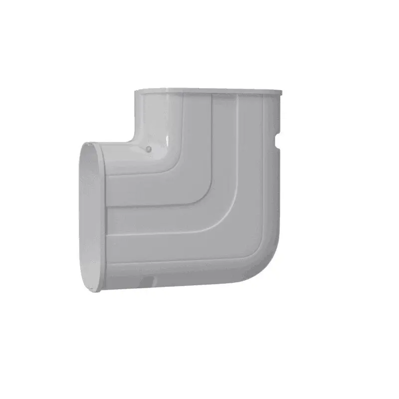 High Quality Plastic PVC Cable Trunking Air Conditioner Flexible Slim Duct Pipe Cover Mini Split AC Register Grilles Line Set