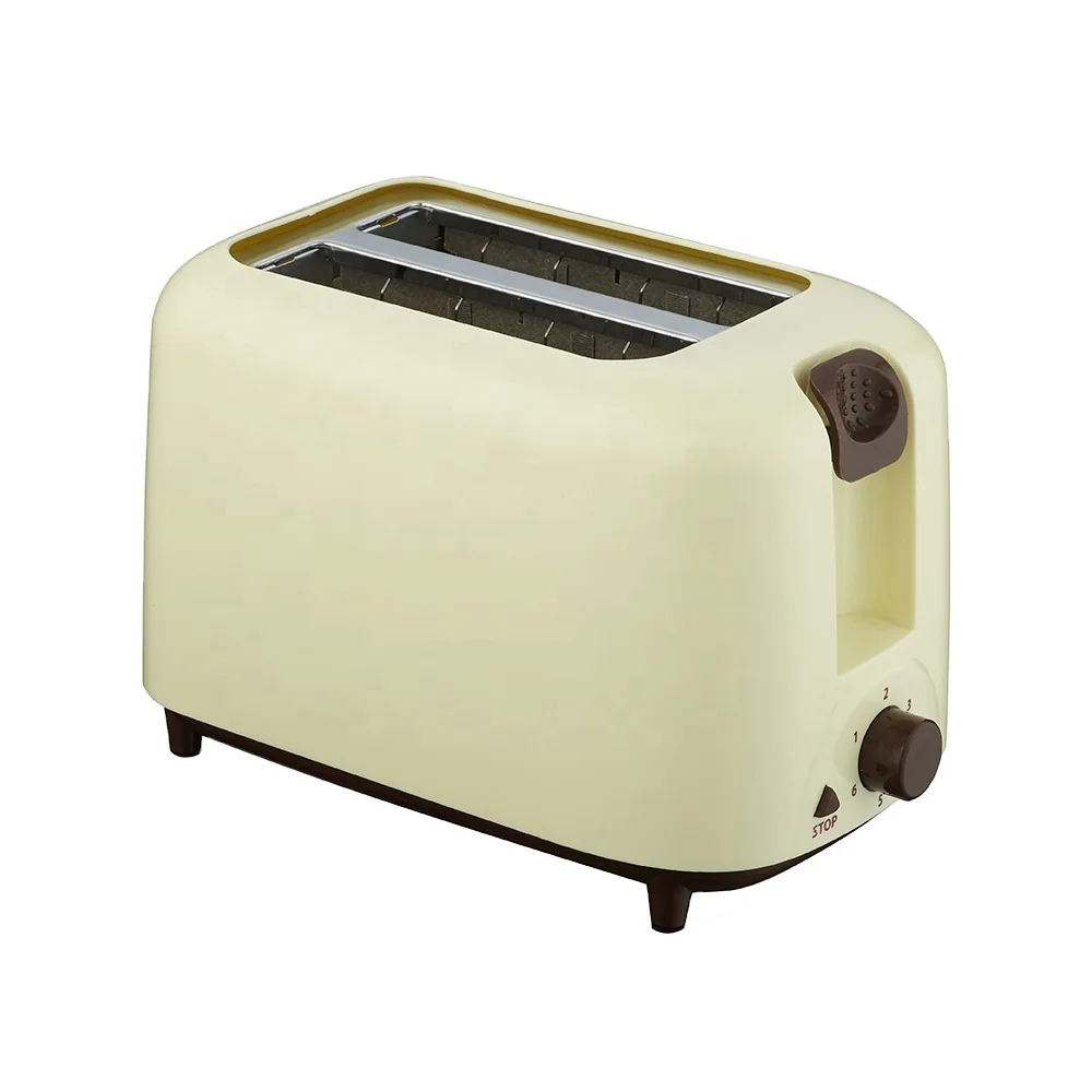 Automatic Stainless Steel Electric Double-slot Toaster for Home Office Use 2 Slicer Bread Toaster Digital Timer Easy to Clean